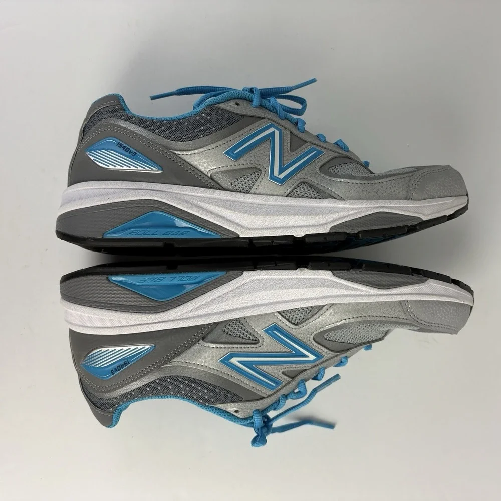 New Balance 1540v3 Silver Polaris W1540SP3 Women's 10.5 Men's 9.5 make In USA